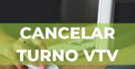 Cancelar Turno VTV